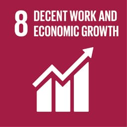 SDG 8 働きがいも経済成長も